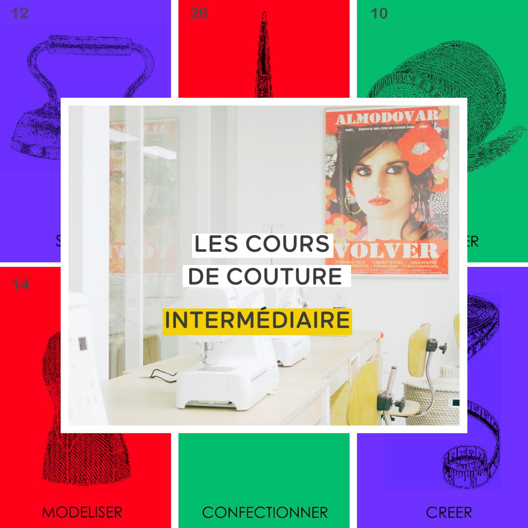 Nos cours pour se perfectionner en couture