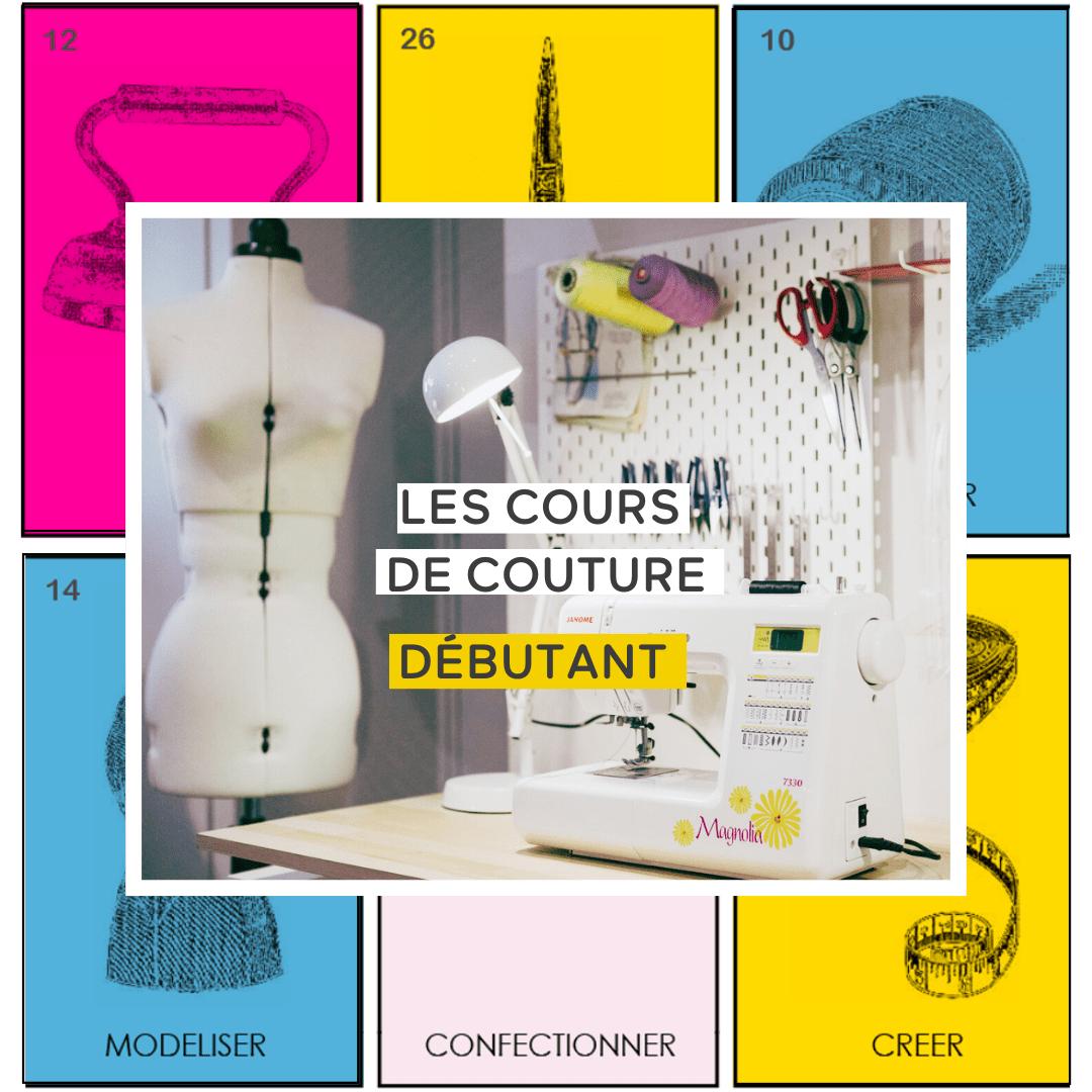 Nos cours pour débuter en couture
