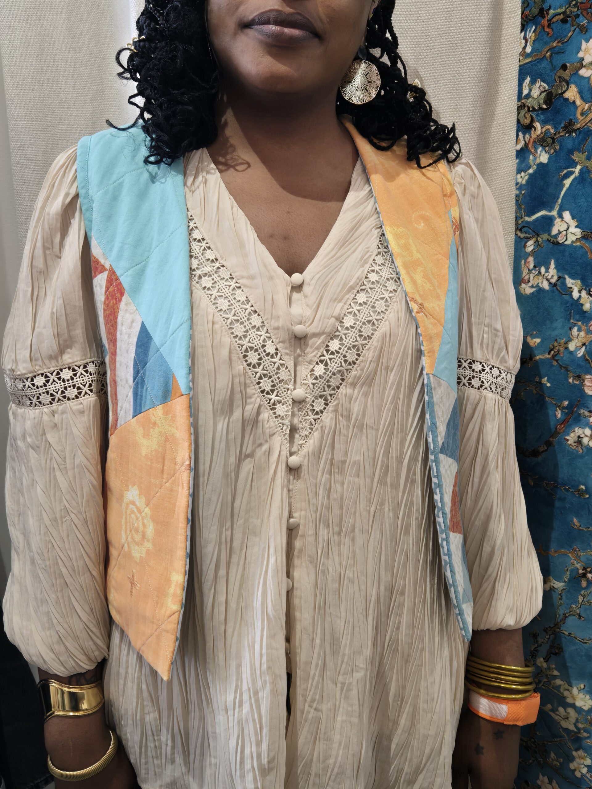 ⚡ Le gilet patchwork matelassé : rentabiliser ses chutes et apprendre des techniques de couture avancées - Niveau 3 – Image 3