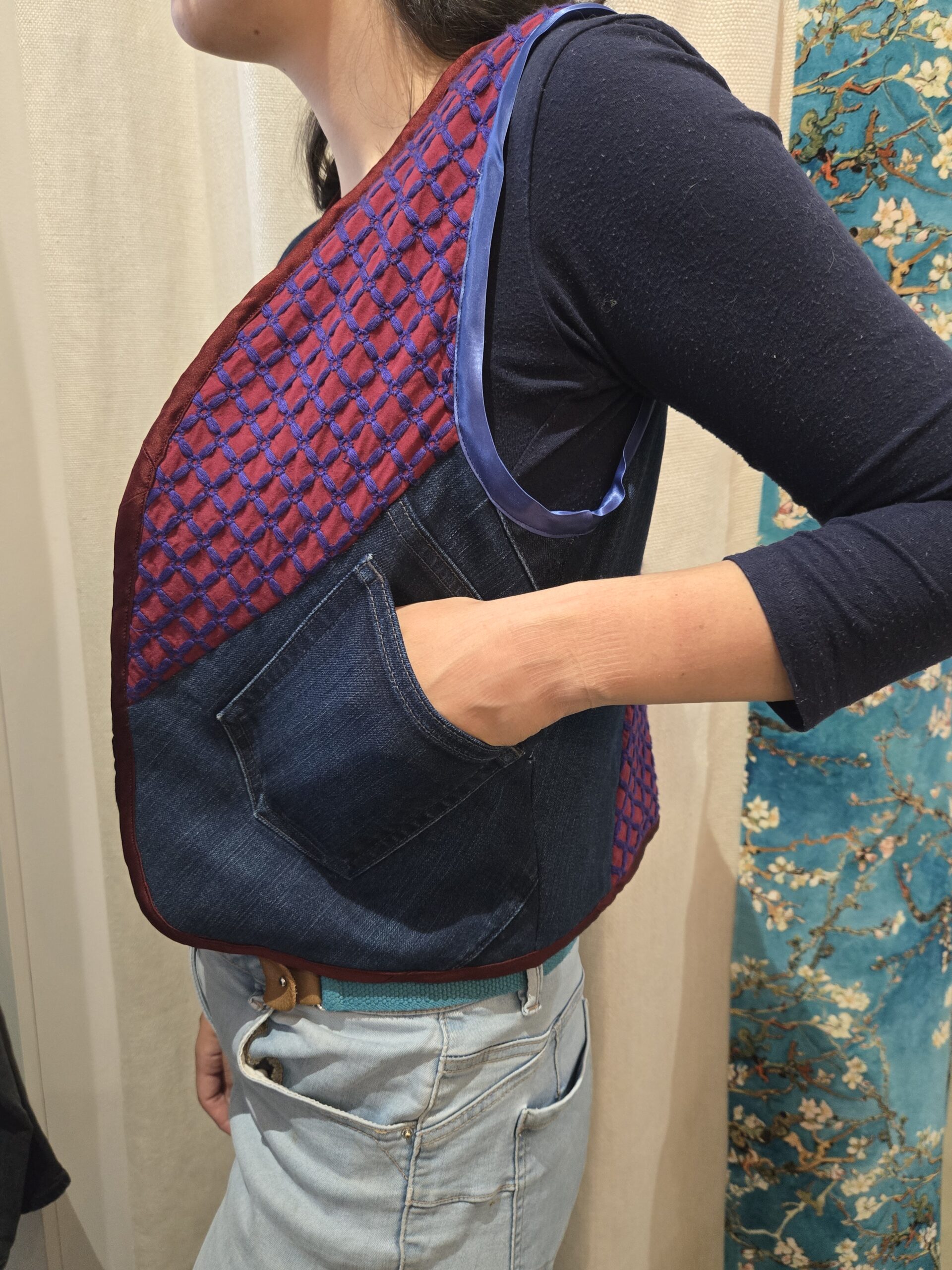 ⚡ Le gilet patchwork matelassé : rentabiliser ses chutes et apprendre des techniques de couture avancées - Niveau 3 – Image 7