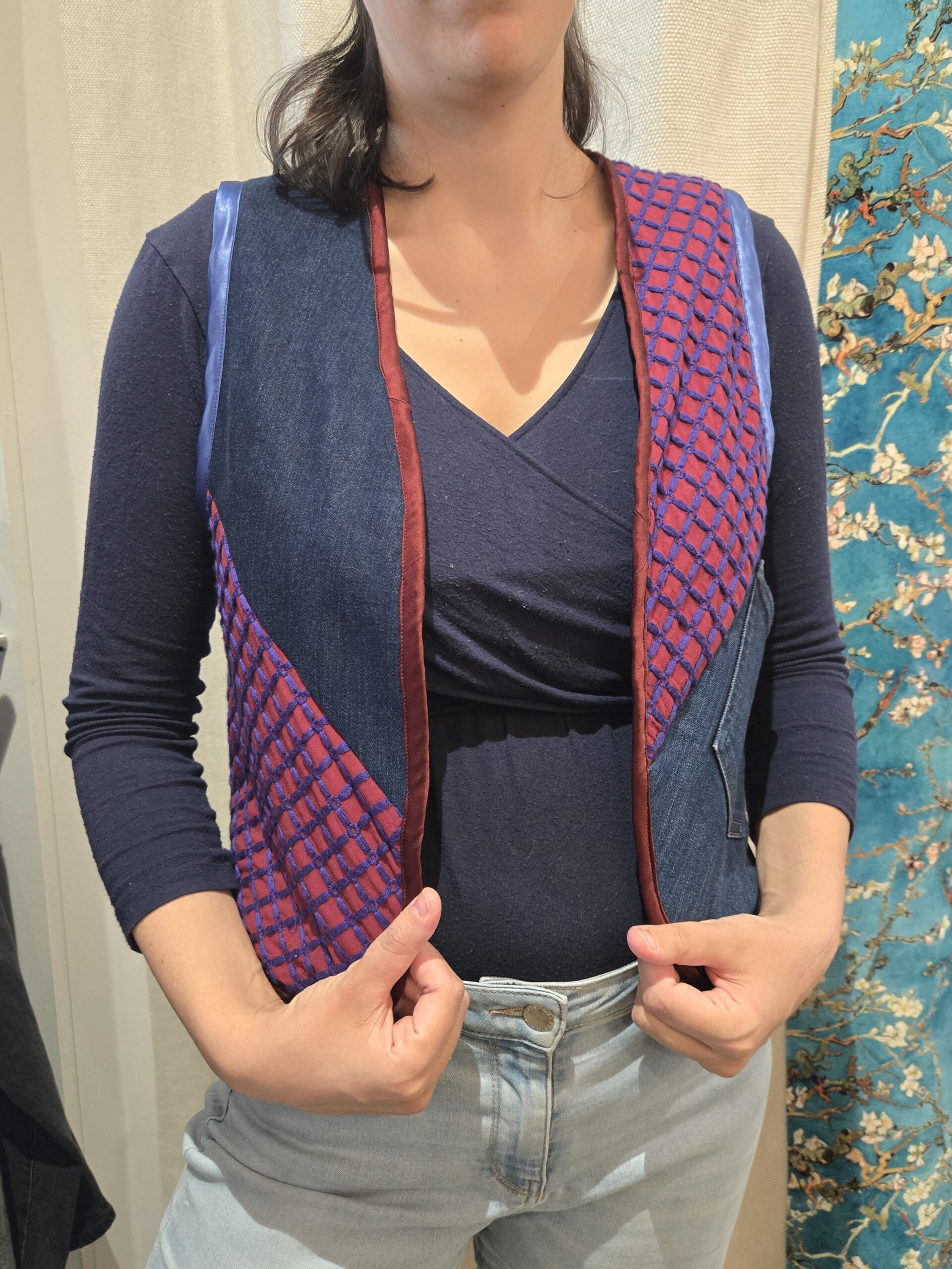⚡ Le gilet patchwork matelassé : rentabiliser ses chutes et apprendre des techniques de couture avancées - Niveau 3 – Image 6